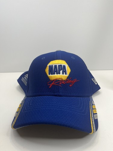 Chase Elliott New Era Royal Blue Driver NAPA 39THIRTY Flex Hat M/L Nascar - Picture 1 of 6