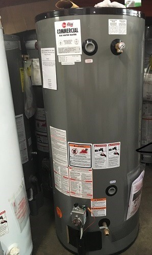 G-75-75N3 Rheem Natural Gas Commercial Gas Water Heater 75 gal., -, 75,100  BtuH | eBay