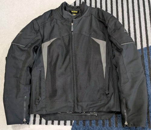 Scorpion Get Stung Exo Motorcycle Jacket Waterproof Armored Reflective Medium - Picture 2 of 14