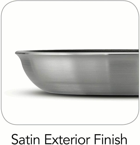 8 inch Tramontina Professional Restaurant Fry Pan, Nonstick Aluminum 1Ct - Bild 4 von 6
