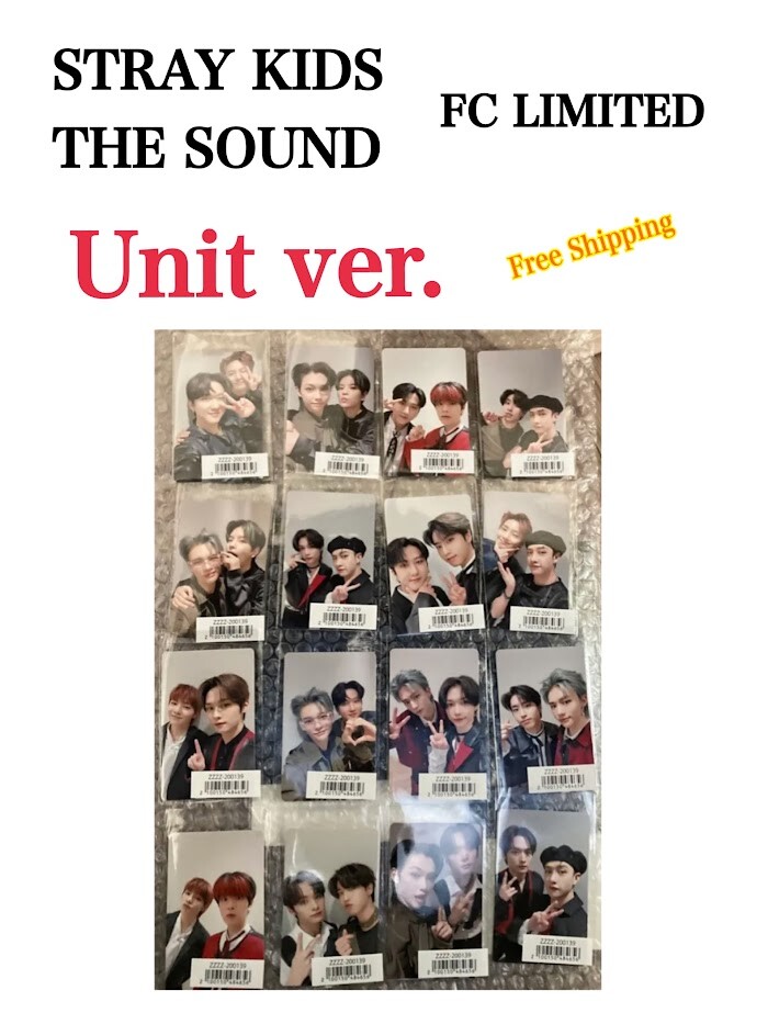 Straykids THE SOUND FC盤 ハン ジソン おまけ付き Stray kids Japan 1st Album 