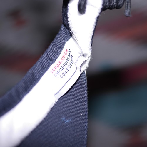 US Open Vtg Pebble Beach Womens Navy Visor 2010 Y2K Golf Active Workout - Picture 12 of 19