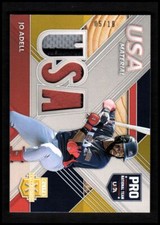 2020 Elite Extra Edition USA Materials Gold #USAM-JO Jo Adell PATCH 05/10 NM-MT