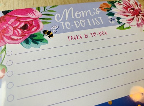 Clementine Paper Inc Daily Planner Set di penne Grosso Tappetino da scrivania mamma da fare lista di controllo - Foto 4 di 10