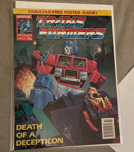 TRANSFORMERS G1 UK Marvel Comics # 301 - 332 PICK YOUR OWN COMICS JOB LOT - 第 230/272 張圖片