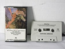 Santana,Columbia,"ABRAXAS",US,Cassette Tape,st,classic Latin guitar rock,Mint