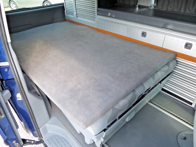 Sobrecolchón para VW T5//T6 Caravelle;;; Playa California Multivan