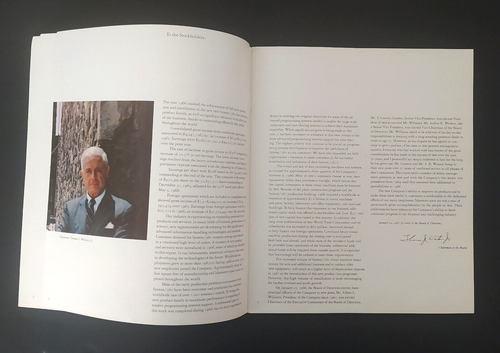 VINTAGE IBM INTERNATIONAL BUSINESS MACHINES 1966 ANNUAL REPORT - Afbeelding 3 van 13