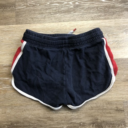 H&M Stretch Tie Waist Low Rise Blue Shorts Girl's Size Small 10- 11 Yr.Old - Picture 2 of 8