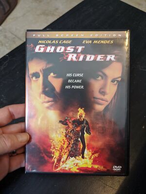 Ghost Rider Marvel Full Screen DVD - Nicholas Cage - Eva Mendes