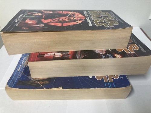 Vintage Paperback Star Wars Lot Volume 1, 2, 3 Heir To The Empire + Timothy Zahn - Picture 11 of 12