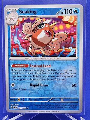 Pokemon Scarlet & Violet Prismatic Evolutions Singles Reverse Holo & Holo Pick