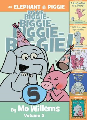 Mo Willems An Elephant & Piggie Biggie! Volume 5 (Copertina rigida)