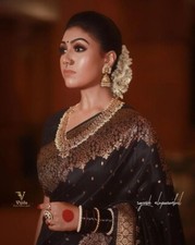 SAREE BLOUSE INDIAN NEW SARI PAKISTANI WEDDING DESIGNER BOLLYWOOD PARTY WEAR