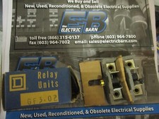 Square D GF3.02 Overload Heater- NEW, SET OF 2
