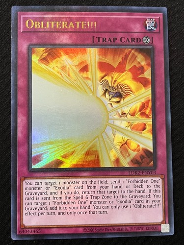 YUGIOH EXODIA DECK- OBLITERATE!!!- INCARNATE- EXODIUS- NECROSS- SPELLCASTER NM - Picture 14 of 14