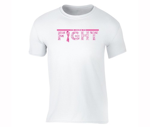 Fight Breast Cancer awareness T-shirt Hope PINK Ribbon survivor support Tshirt