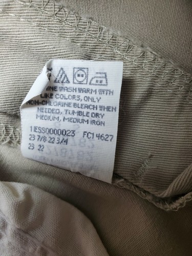 Vtg New Boys Lee Khaki utility Pants Size 8 regular Straight Leg made in USA NWT - Picture 6 of 6