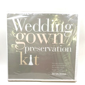 Davids Bridal WEDDING GOWN PRESERVATION KIT Dress Storage Sealed Box New $189 | eBay