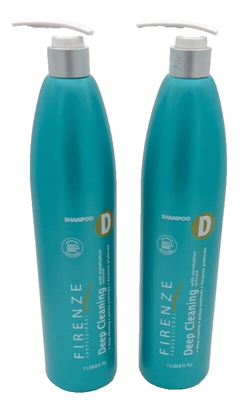 FIRENZE PROFESSIONAL DEEP CLEANING SHAMPOO 33.8 OZ (#2 PACK