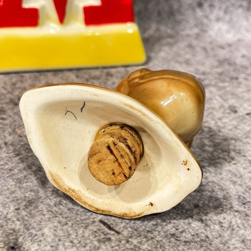 Vintage 1974 Maryland Terps Ezra Brooks Bourbon Dekanter Maskottchen Terrapin Whisky - Bild 13 von 15