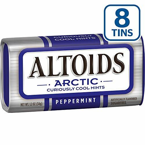 Altoids Arctic Peppermint Mints, 1.2-Ounce Tin (Pack of 8)