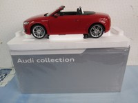 Audi Tt Roadster In Tango Red 1/18 Scale By Minichamps Audi Tt Roadster In Tango Red 1/18 Scale By Minichamps