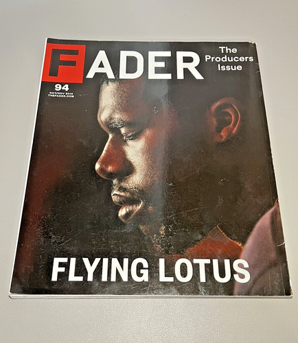 The Fader Magazine October/November 2014 ARCA Flying Lotus Cover Producers Issue - Picture 2 of 9