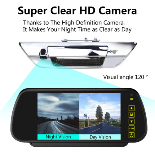 For Toyota Hilux Revo 2015-2021 ChromeTailgate Handle with Backup Camera Kit - Picture 4 of 23