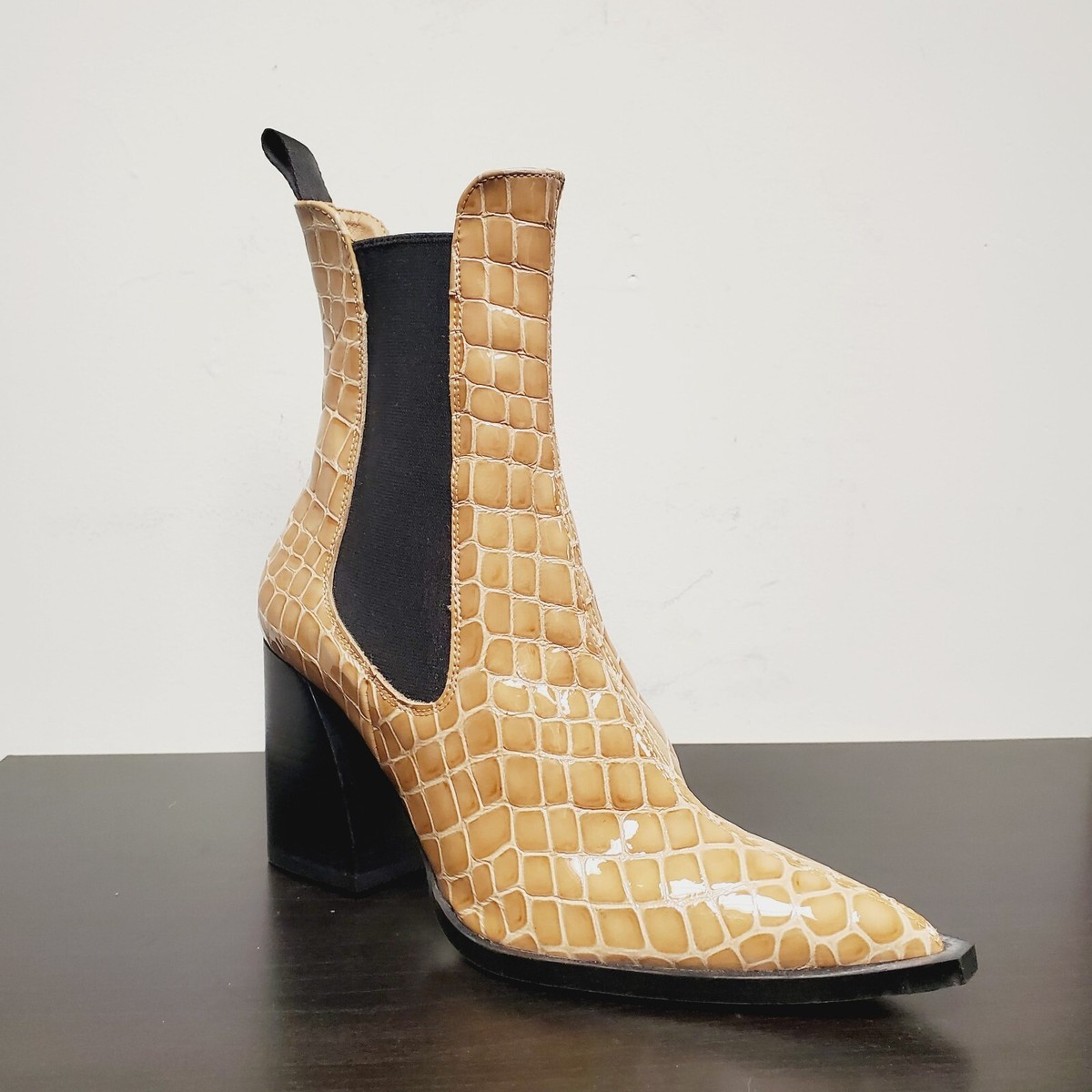 Croc Topshop Womens Ankle Boots Topshop Shoes Womens Top Shop Croc