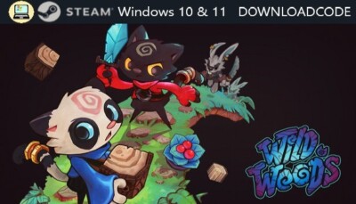 NEU PC Computer Spiel Wild Woods für Windows 10 11 STEAM Download Code Game Key