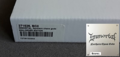 Immortal - Northern Chaos Gods - Limited Edition, Metal Box [OVP + OOP]