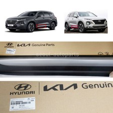 DHL Free Front Door Lower Molding 2PCS LH & RH For Hyundai SANTA FE 2017-2019