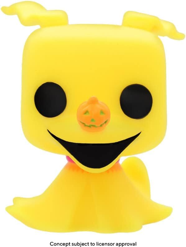 Funko POP DISNEY Кошмар перед Рождеством Zero Blacklight, 63964, Mul