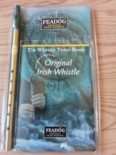 Original Irish Whistle Feaddog D Made In Ireland By Feaddog D with Instructions