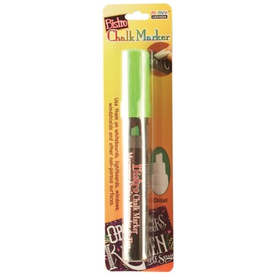 Chisel Tip Bistro Chalk Marker Art Supplies Fluorescent Green