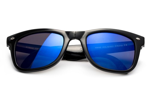 Gafas de sol plegables únicas estilo clásico retro para viajar gafas UV 100% - Imagen 7 de 17