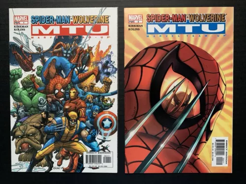 Marvel Team-Up (2005) #1 and 2 - 1st App. Tony Stark as Doctor Doom! HOT COMIC!