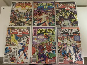Secret-Wars-II-series-1-6-Very-Fine-Condition
