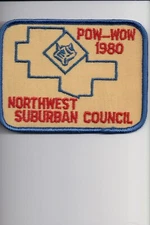 1980 Northwest Suburban Council Pow-Wow patch