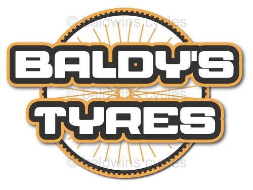 Baldys 18" Kids Mountain Bike TYRE MTB Off Road BMX Knobby Tread 18 x 2.125 - Picture 8 of 8