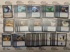 60 Card Deck - MONO BLUE MILL - Ready to Play - Rares - Magic MTG FTG