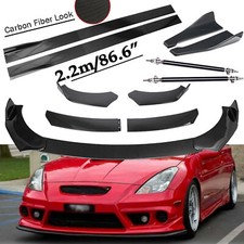 Front Lip Chin Bumper Body Kits 86.6 Side Skirt For Toyota Celica 01-05