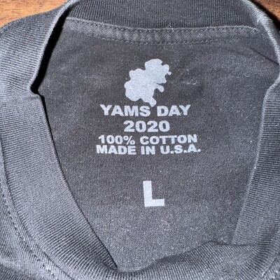 Rare ASAP Yams Wavy Bone Longe Sleeve Shirt Large Double