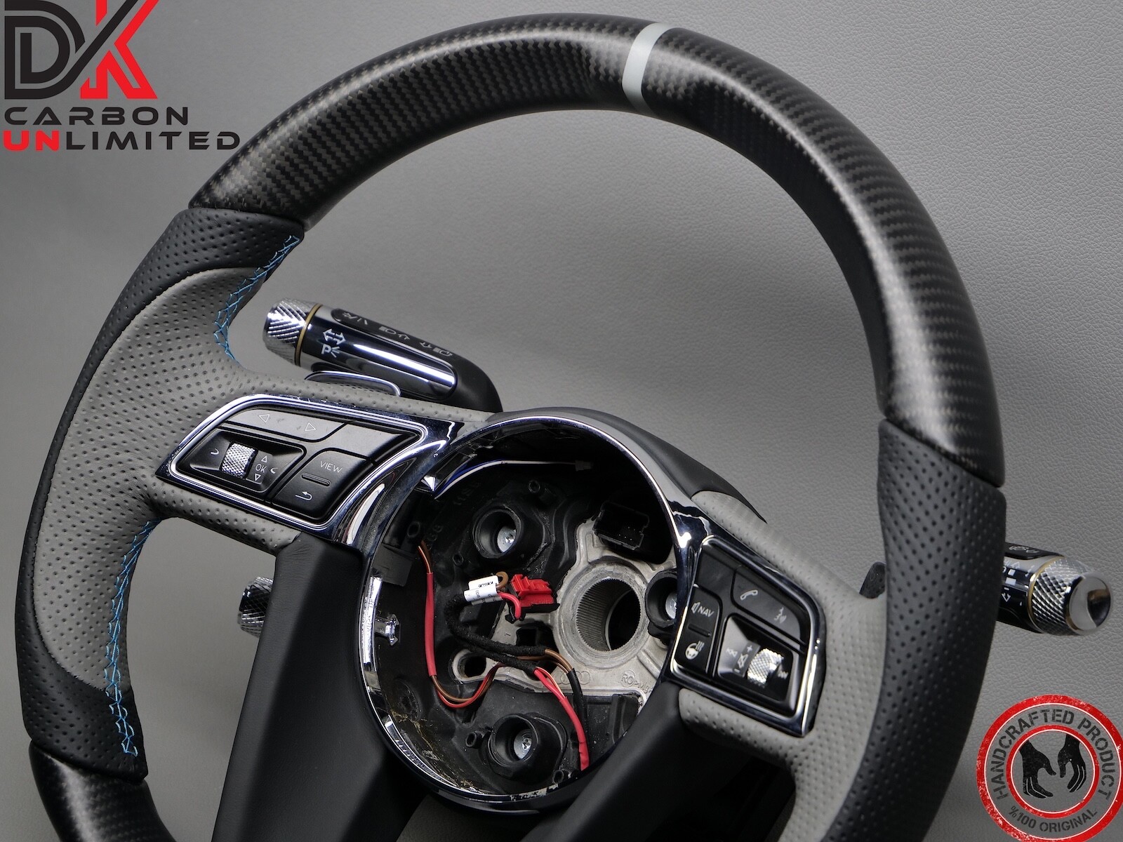 Bentley Continental GT Bentayga Flying Spur Matte Carbon Heated Steering Wheel