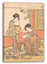 Kunstdruck Isoda Koryksai - Ornamente für das Tanabata Festival machen