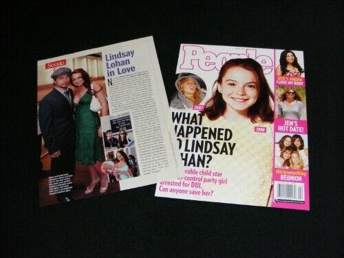 LINDSAY LOHAN magazine clippings - Bild 11 von 24