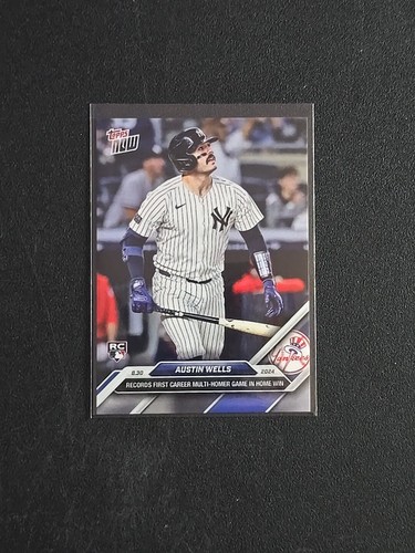 2024 Topps Now Austin Wells RC #614 Yankees - Bild 1 von 2