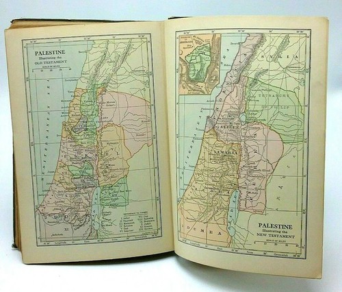 Vintage 1916 Bible And Church History -Spalding - Dillon Illustrated HC Book - Picture 9 of 11