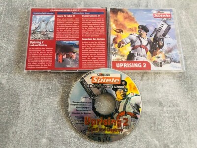Uprising 2 PC Game Computer Picture Games 11/2000 Vintage Retro